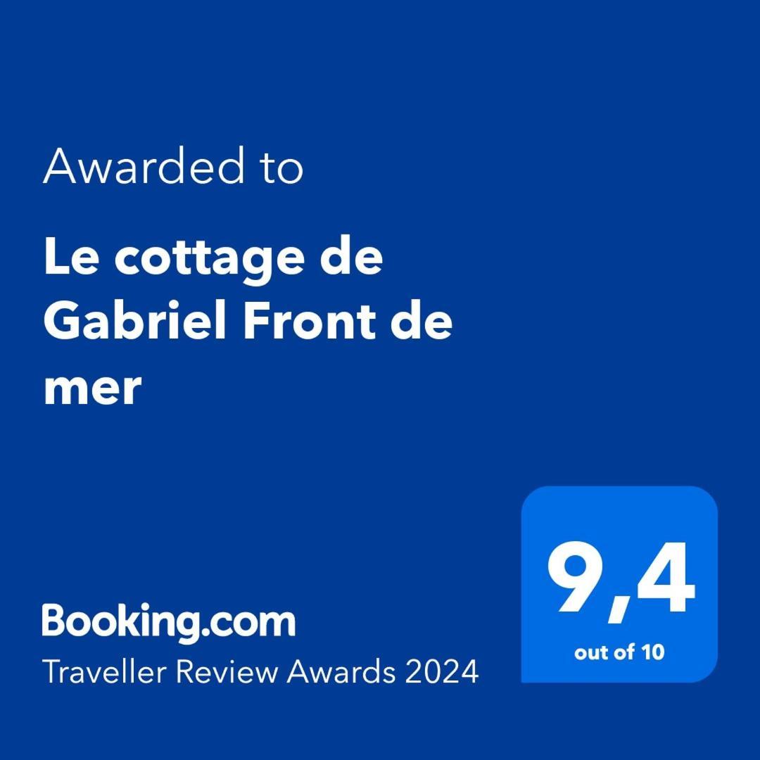 Le Cottage De Gabriel Front De Mer Вилер-сюр-Мер Екстериор снимка